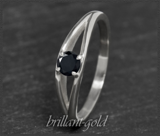 Brillant Ring aus 585 Weißgold, 0,27ct